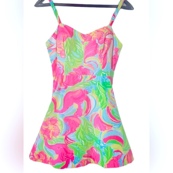 NWT! Lilly Pulitzer Fit and Flare Dress So A-Peeling Size 10 - Picture 2 of 10